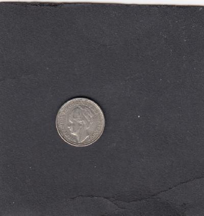 Beschrijving: 10 Cent WILHELMINA